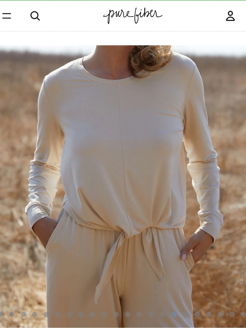 PURE FIBER BAMBOO VISCOSE LOUNGEWEAR SET